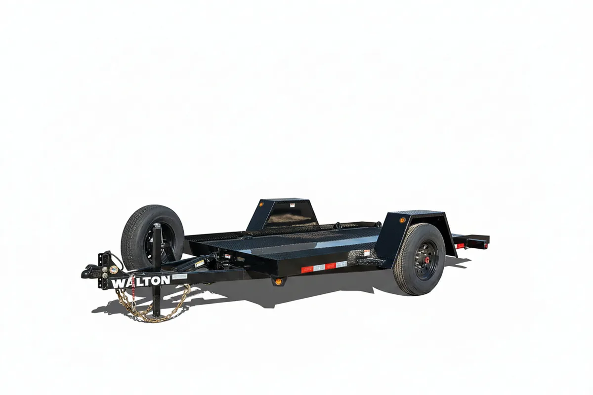 TMX107 Single Axle Mini Tilt Trailer
